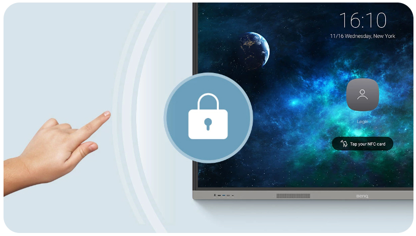 BenQ RE03A Protect Your Data